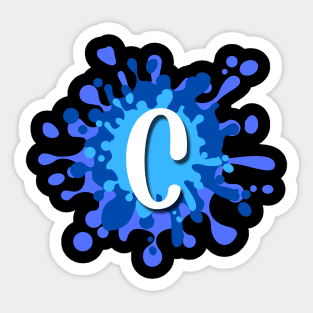 Letter C Sticker